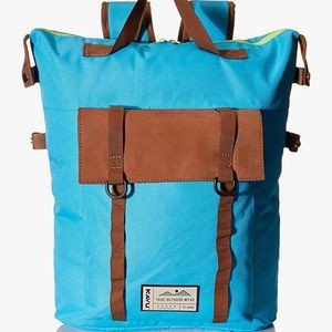 KAVU Rainier Rucksack Padded Travel Backpack, Electric Blue
